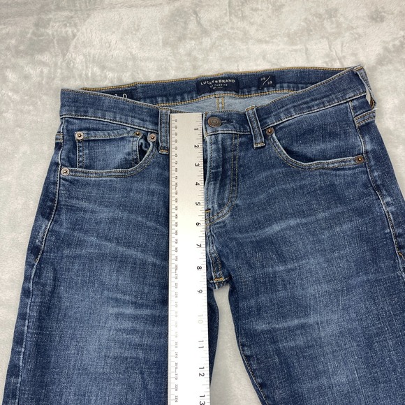 Lucky Brand Jeans Womens 29/32 Blue Denim 110 Slim Fit Single Stitch Skinny Leg - Picture 4 of 11